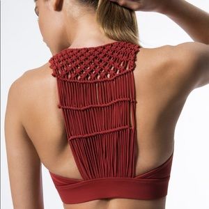 Carbon38 Sayang Collection Canggu Bra Dahlia Red S